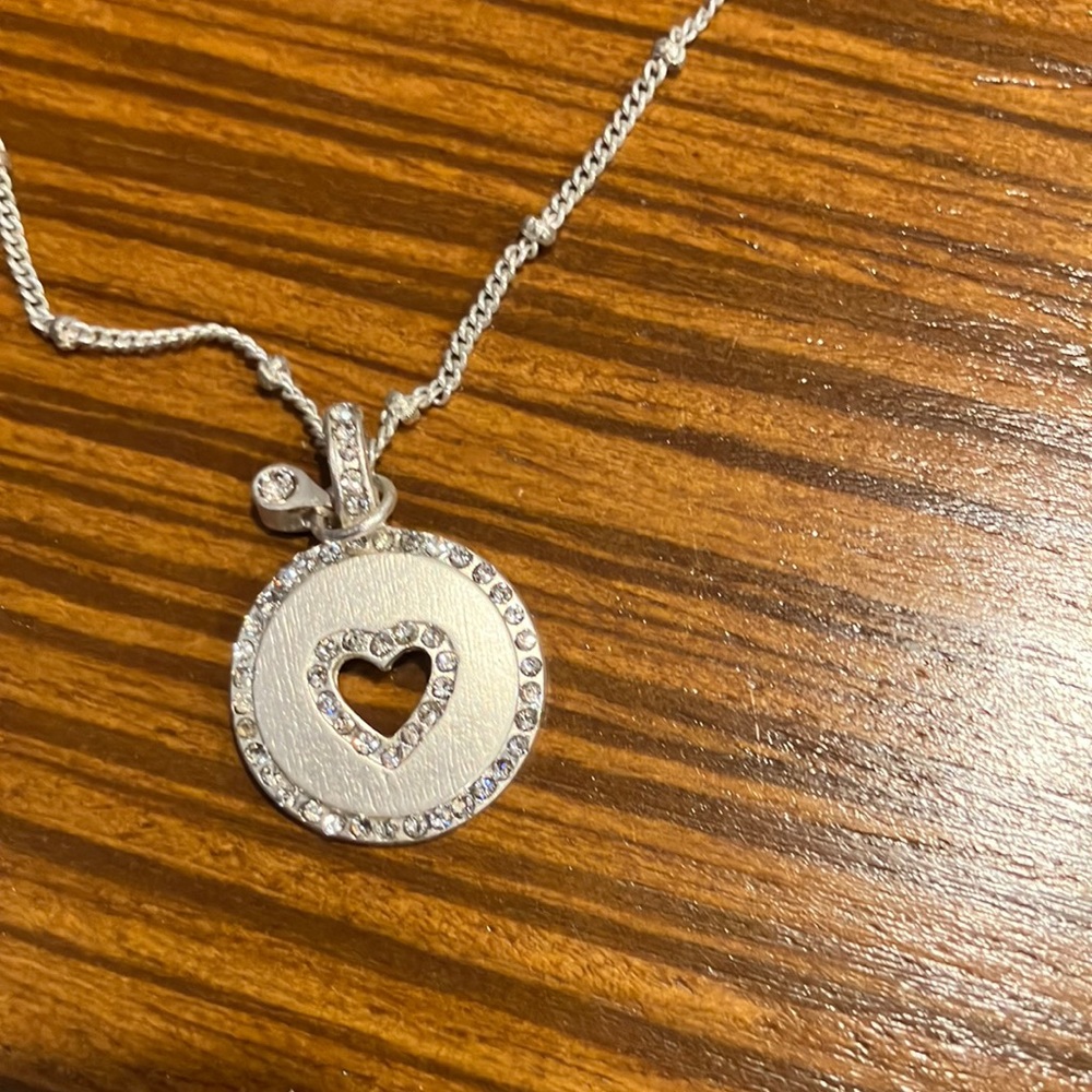 Cute Heart necklace💜